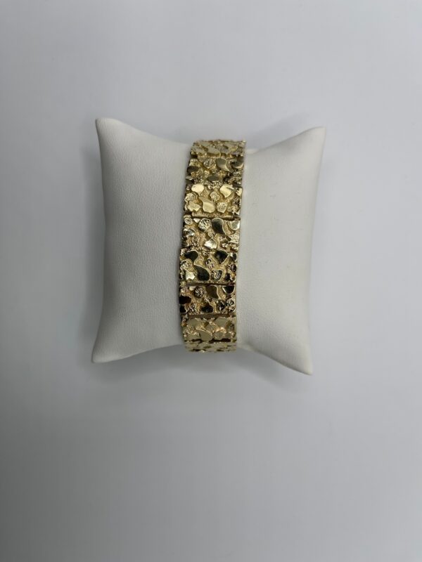Unique Men's Bracelet Gold 10K - Image 2