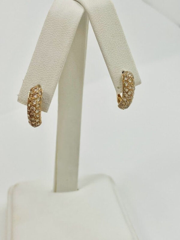 14kt rose gold earrings